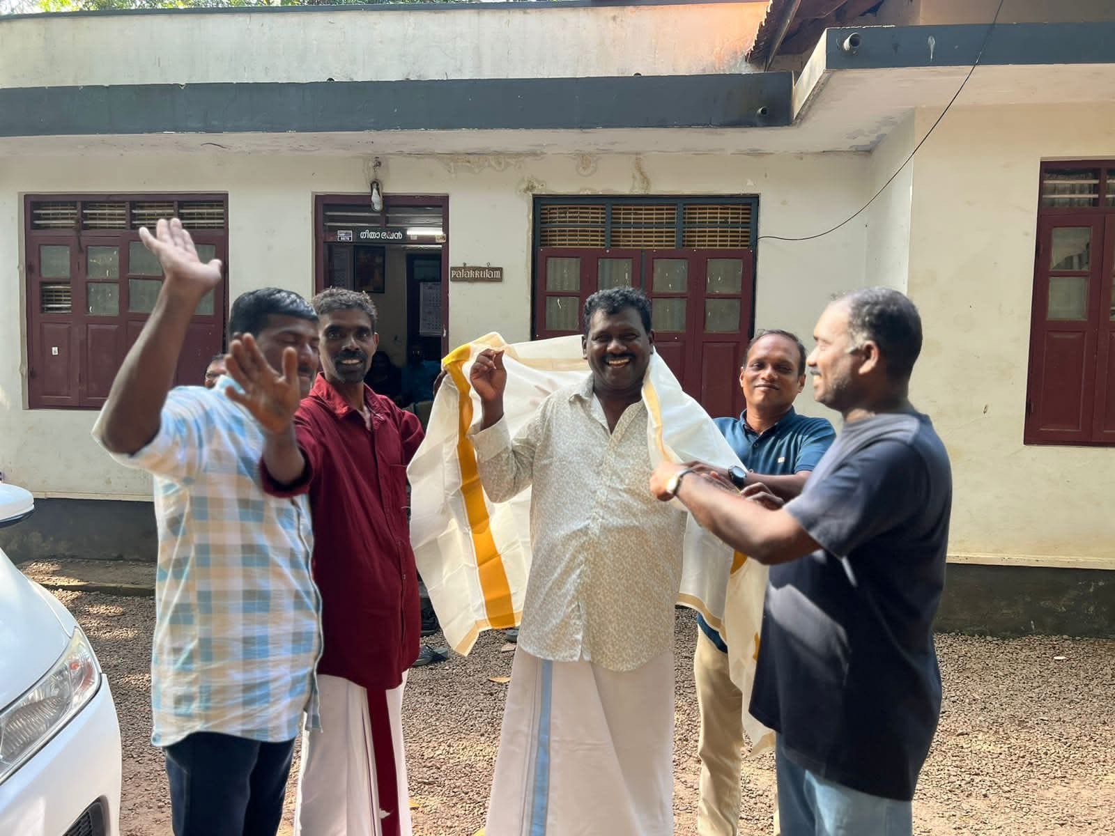 Hero’s Welcome in Changanassery