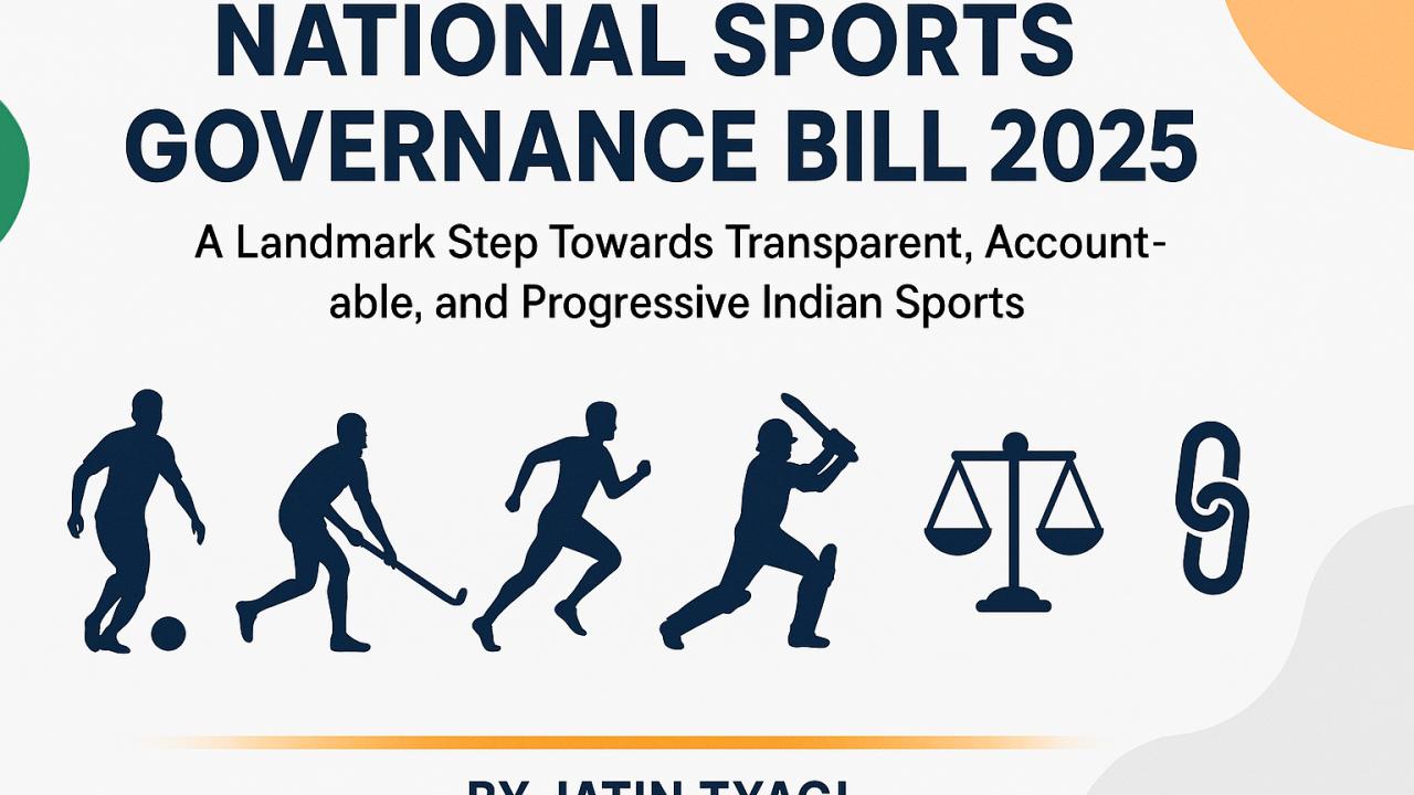 Analyst Report: National Sports Governance Bill and India’s Olympic Dream 2036
