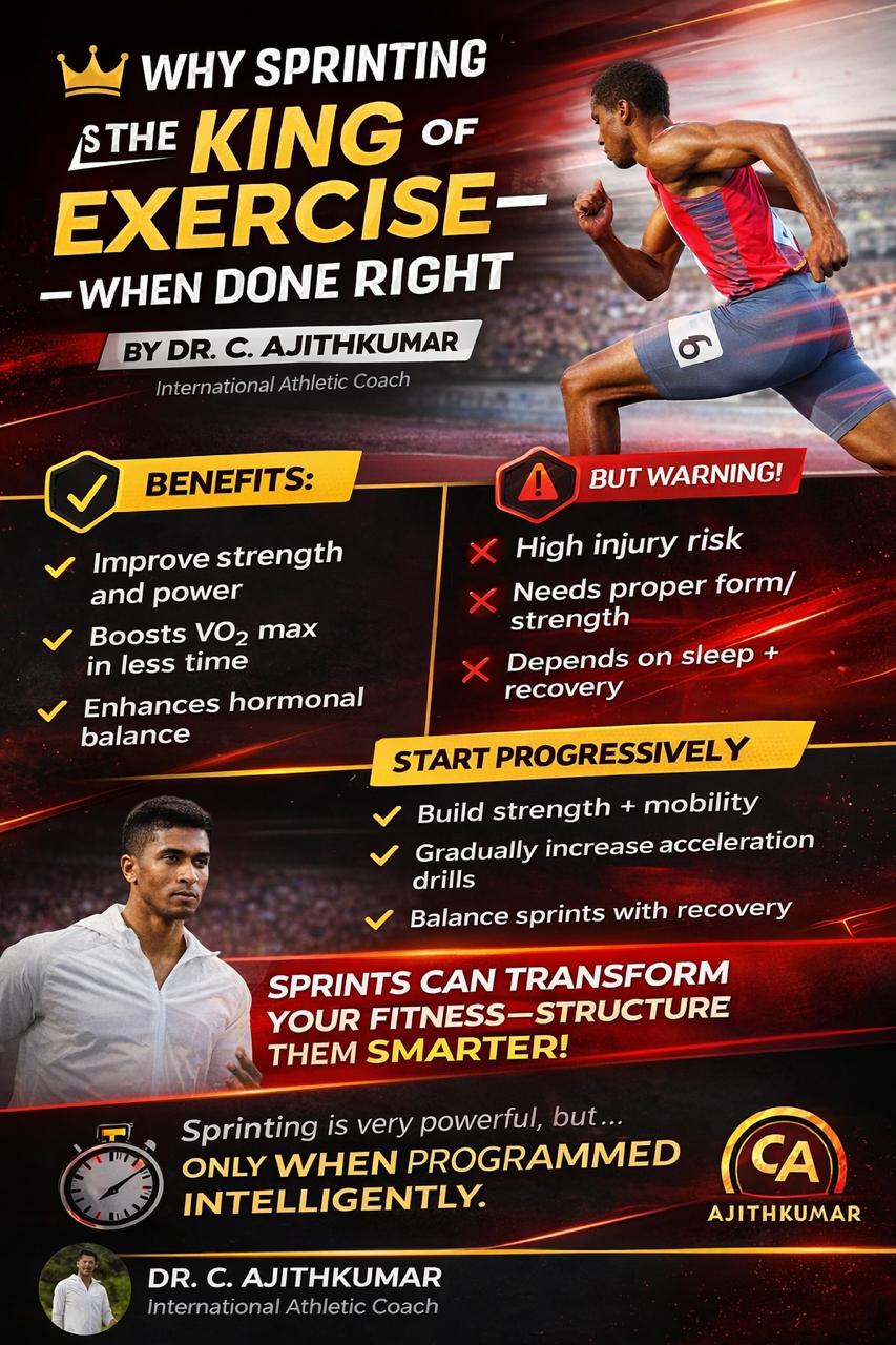 Why Sprinting is the King of Exercise-But Only When Done Right